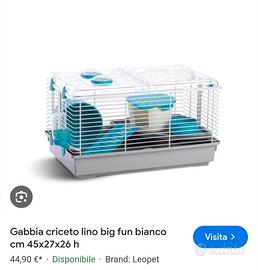 Gabbia roditori trudy 45x27x26h