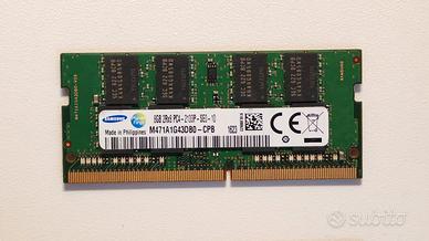 8GB RAM SAMSUNG DDR4 PC4-2133P SODIMM