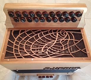 organetto 8 bassi Verde Sol/Do