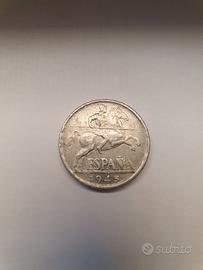 Moneta Spagna Diez cents in alluminio