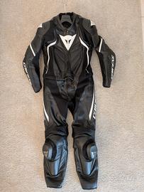 tuta moto in pelle Dainese tg 50