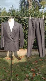 Verri Abito uomo Vintage Doppiopetto Tg. 48 Seta