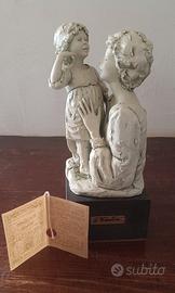 Scultura porcellana Biscuit Visentin certificato