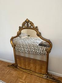 SPECCHIERA ANTICA LEGNO ORO