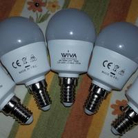 4 lampadine a led WIVA 4W 350 lm 3000K 40 mA