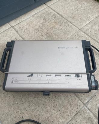 Piastra elettrica Rowenta Grill + Back Center