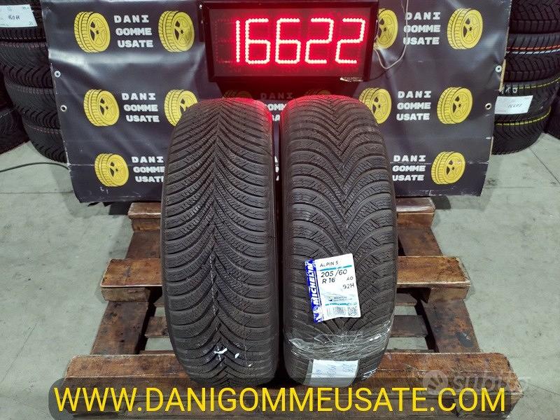 Michelin 205/55 R16 91H Alpin 5 pneumatici usati Invernale