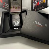 Zippo Marlboro LIMITED EDITION TITANIUM Mai usato.