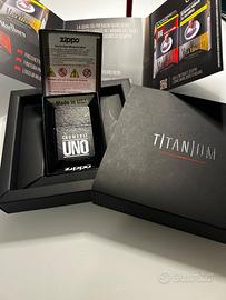 Zippo Marlboro LIMITED EDITION TITANIUM Mai usato.