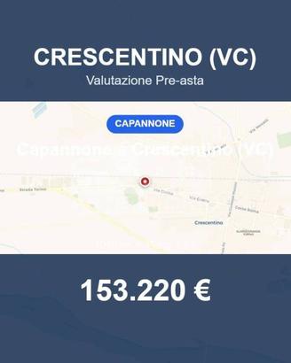 Immobile in asta di 1040 m² a Crescentino
