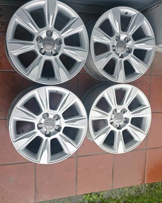 4 cerchi 17 originali Audi A4 A5 A6 Q3 TT Q5