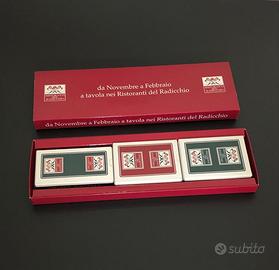 Carte da gioco "I ristoranti del radicchio"