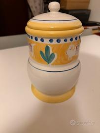 Barattolo vintage Caffè Vergnano in ceramica