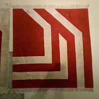 Tappeto motivo geometrico audace