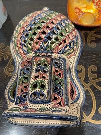 Applique marocchina in ceramica traforata