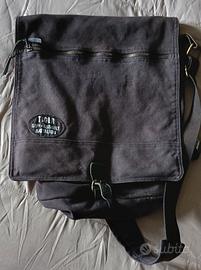 Borsa tracolla nera Tiger