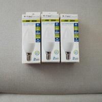Set 3 Lampadine LED T-Tac 4W Luce Bianca
