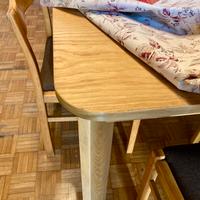 Tavolo pranzo allungabile con 6 sedie