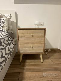 Coppia di compdini in legno