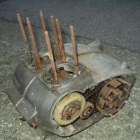 Blocco motore Gilera Bic. 300 fine anni 50