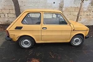 Fiat 126 con revisione solo 35.000 km