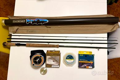 Sage Z Axis 8129-4 fly rod e Sage 4210 fly reel