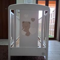 CULLA IN LEGNO CON DOGHE ORTOPEDICHE