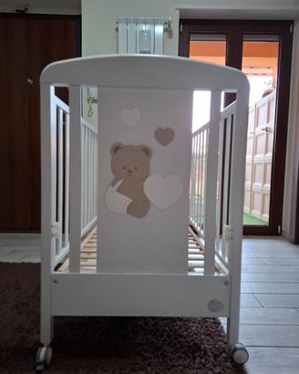 CULLA IN LEGNO CON DOGHE ORTOPEDICHE