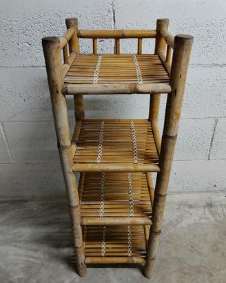 Scaffalatura bamboo - stile esotico 