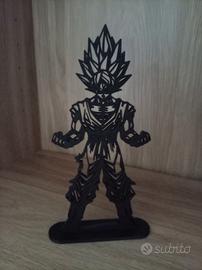 Statuetta Goku Wallart