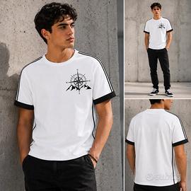 T-shirt Twolf Rosa dei Venti