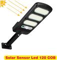 Lampada solare led Faretto esterno sensore di movi