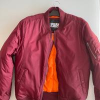 Bomber Urban Classic - taglia L - rosso bordeaux