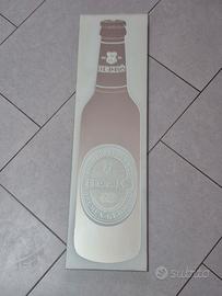 Bottiglia Beck's a specchio da appendere