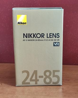 Nikon afs 24-85 f/3,5-4,5 g vr
