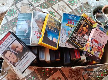 video cassette vari film vhs