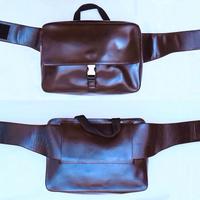 Borsa -Cintura da Vita Orig. Prada Vintage Marrone