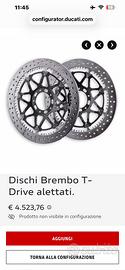 Dischi brembo T-drive SBK Panigale V4 R S