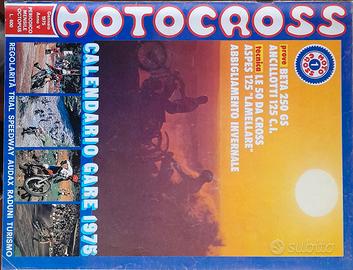 Vecchie Riviste MOTOCROSS 1975 1° semestre