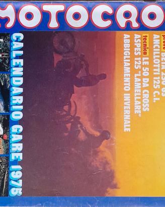 Vecchie Riviste MOTOCROSS 1975 1° semestre