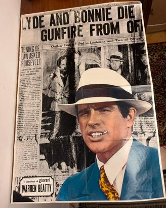 Poster Warren Beatty “I manifesti di giovani”