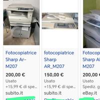 STOCK FOTOCOPIATRICE UPS PC