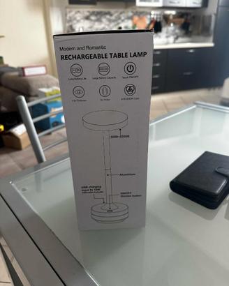 Lampada da Tavolo senza Fili  Ricaricabile