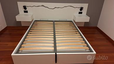Struttura letto matrimoniale moderna 160x200