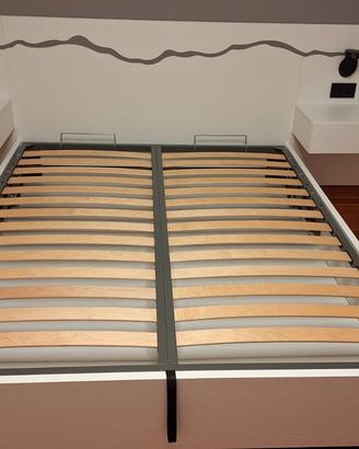Struttura letto matrimoniale moderna 160x200