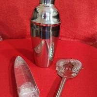 Shaker cocktail set 3 pezzi