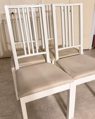 4 sedie ikea