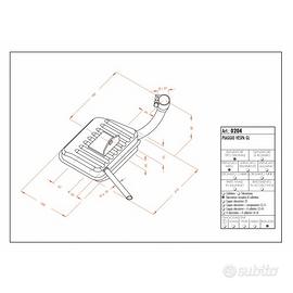 Scarico Sito Piaggio Vespa GL