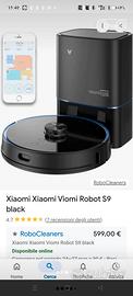 vacuum s9 Xiaomi con mappatura e comandi remoto