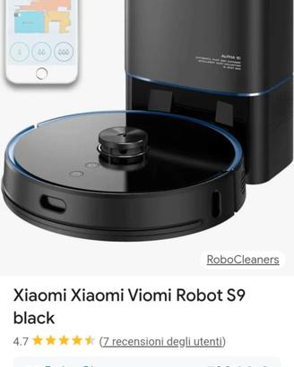 vacuum s9 Xiaomi con mappatura e comandi remoto